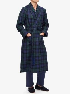 Morgenmantel - Tartan