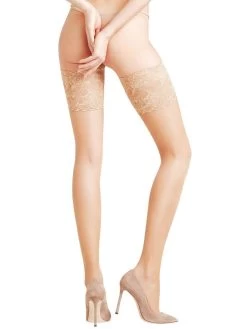 Falke Halterloser Strumpf - Seidenglatt 15 -Lingerie Verkauf falke halterloser strumpf seidenglatt 15 415903