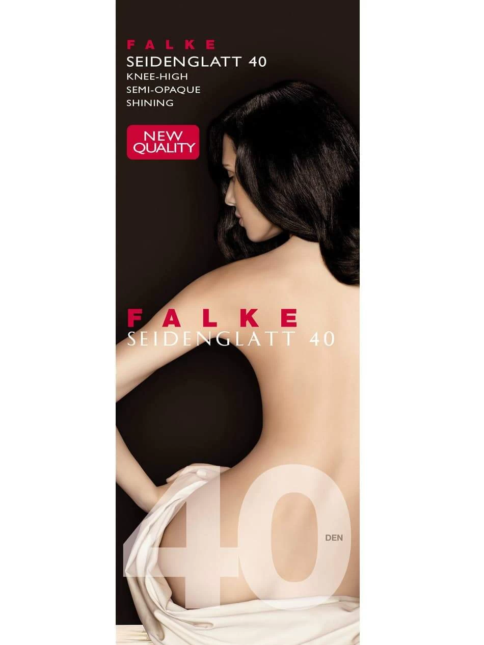 Falke Kniestrumpf - Seidenglatt 40 4 Falke Kniestrumpf - Seidenglatt 40 – Bild 2