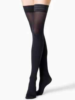 Halterloser Strumpf 50 DEN - Velour Opaque