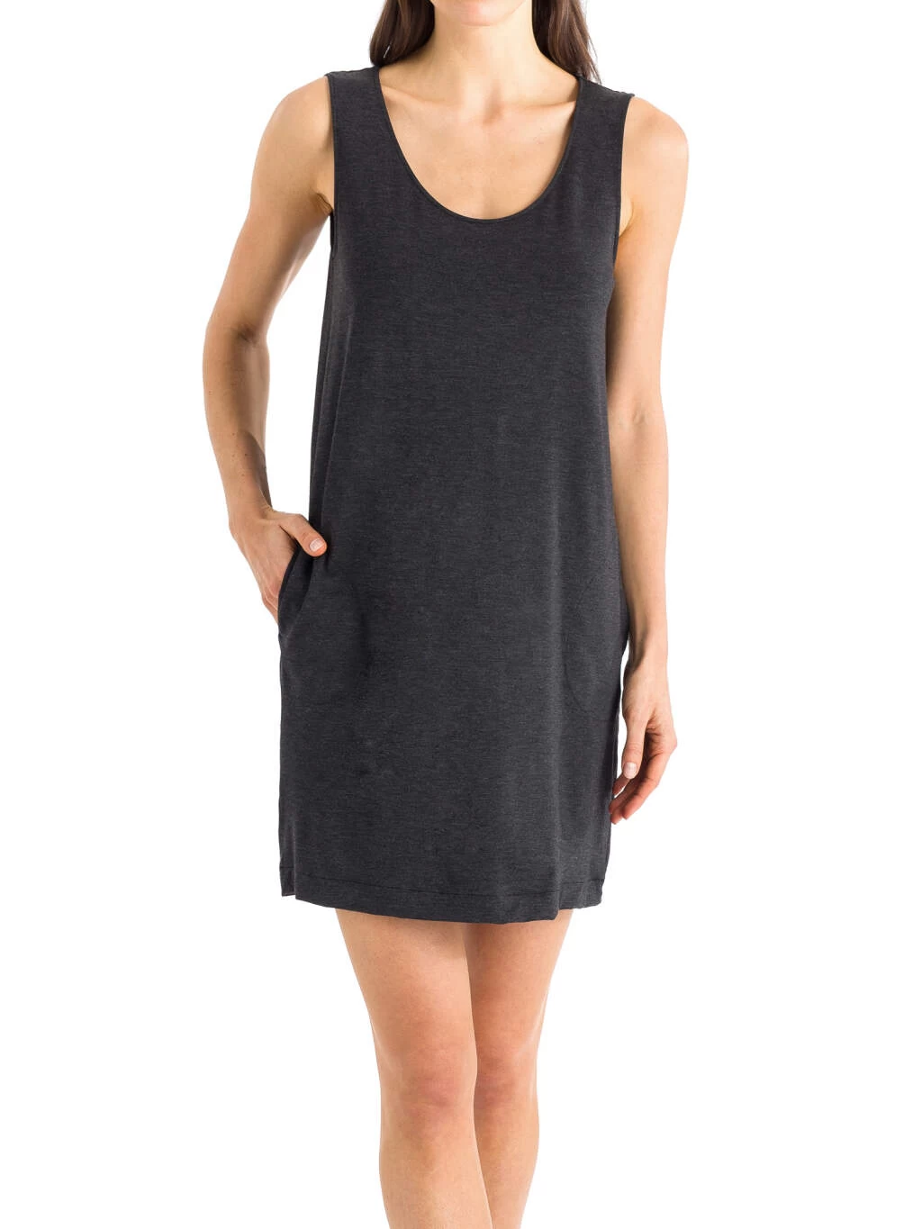 HANRO Nachthemd Ohne Arm - Natural Elegance 4 HANRO Nachthemd Ohne Arm - Natural Elegance – Bild 2