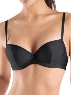 HANRO Schalen BH - Satin Deluxe -Lingerie Verkauf hanro schalen bh 071070 satin deluxe3