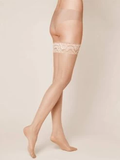 Kunert Halterloser Strumpf - Mystique 20 -Lingerie Verkauf kunert halterloser strumpf mystique 20 110102000 damen2