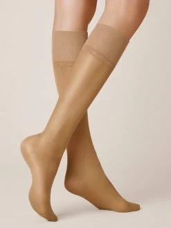 Kunert Kniestrumpf - Satin Look 20 -Lingerie Verkauf kunert kniestrumpf satin look 20 110183000 damen3