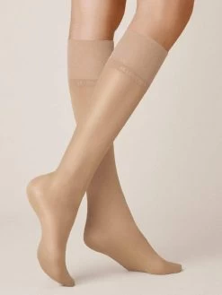 Kunert Kniestrumpf - Satin Look 20 -Lingerie Verkauf kunert kniestrumpf satin look 20 110183000 damen5