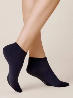 Kunert Sneaker Socke - Blue -Lingerie Verkauf kunert sneaker socke blue 110202300 damen4