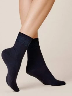 Kunert Socke - Blue -Lingerie Verkauf kunert socke blue 110222100 damen4