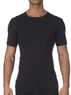 T-Shirt - Wolle & Seide -Lingerie Verkauf oscalito herren shirt rundhals wool silk 6243