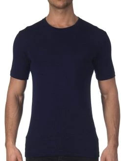 T-Shirt - Wolle & Seide -Lingerie Verkauf oscalito herren shirt rundhals wool silk 6244