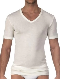 V-Shirt Kurzarm - Pure Wool