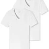 Schiesser 2er-Pack T-shirt - 95/5 Cotton -Lingerie Verkauf schiesser 2er pack t shirt 95 5 cotton 173982 herren