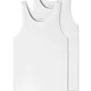 Schiesser 2er-Pack Unterhemd - 95/5 Cotton -Lingerie Verkauf schiesser 2er pack unterhemd 95 5 cotton 176038 herren