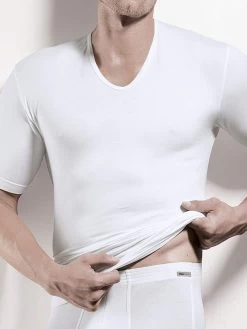 Shirt Kurzarm V-Ausschnitt - Comfort Line