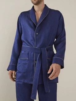 Morgenmantel Kurz - Luxury Silk